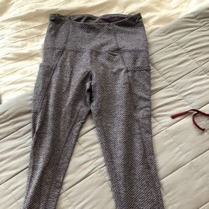 Champion purple winter running leggings